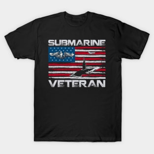 Submarine Veteran Shirt US Submariner - Gift for Veterans Day 4th of July or Patriotic Memorial Day T-Shirt